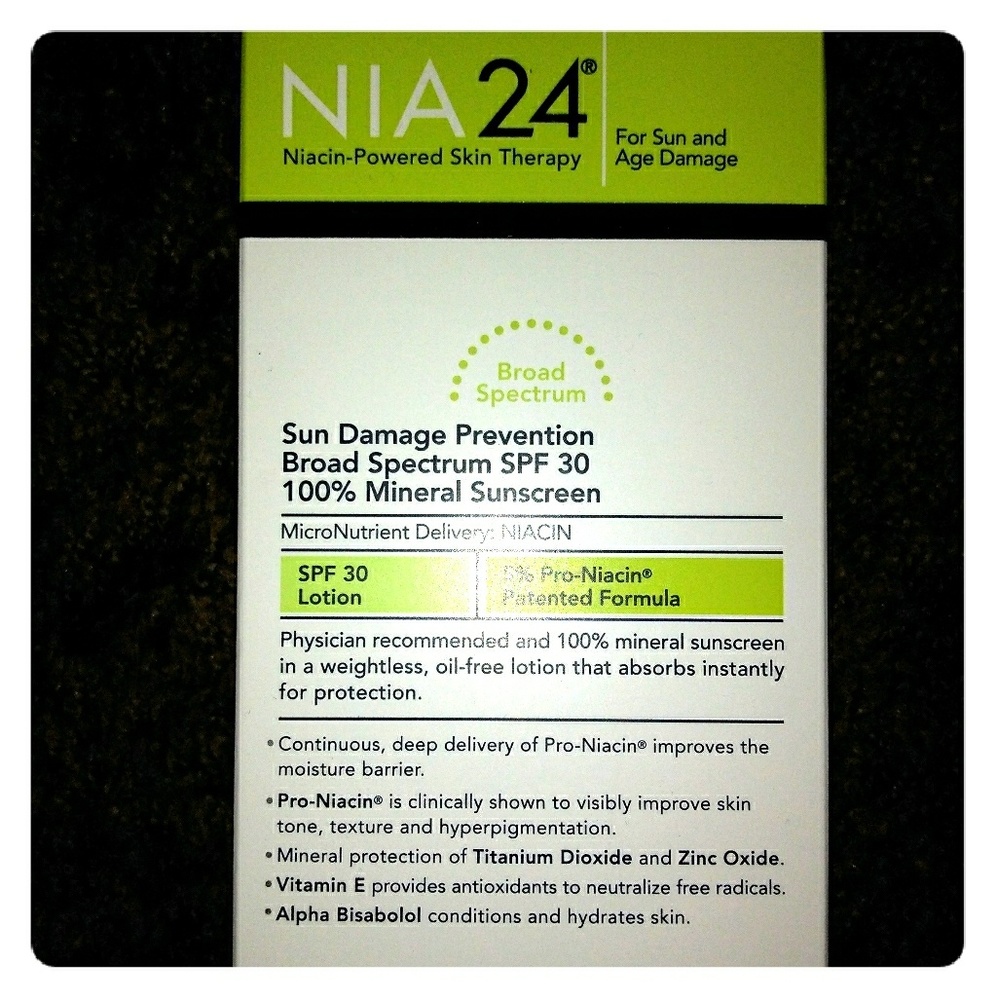 Nia24 Broad Spectrum Mineral Sunscreen SPF 30